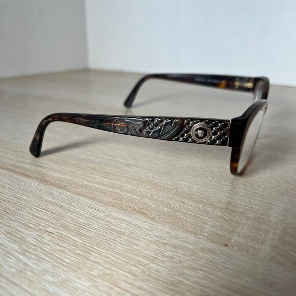 Versace Mod 3195 879 Eyeglasses Tortoise Shell READ Frames 54-17-140 Italy - Picture 12 of 12